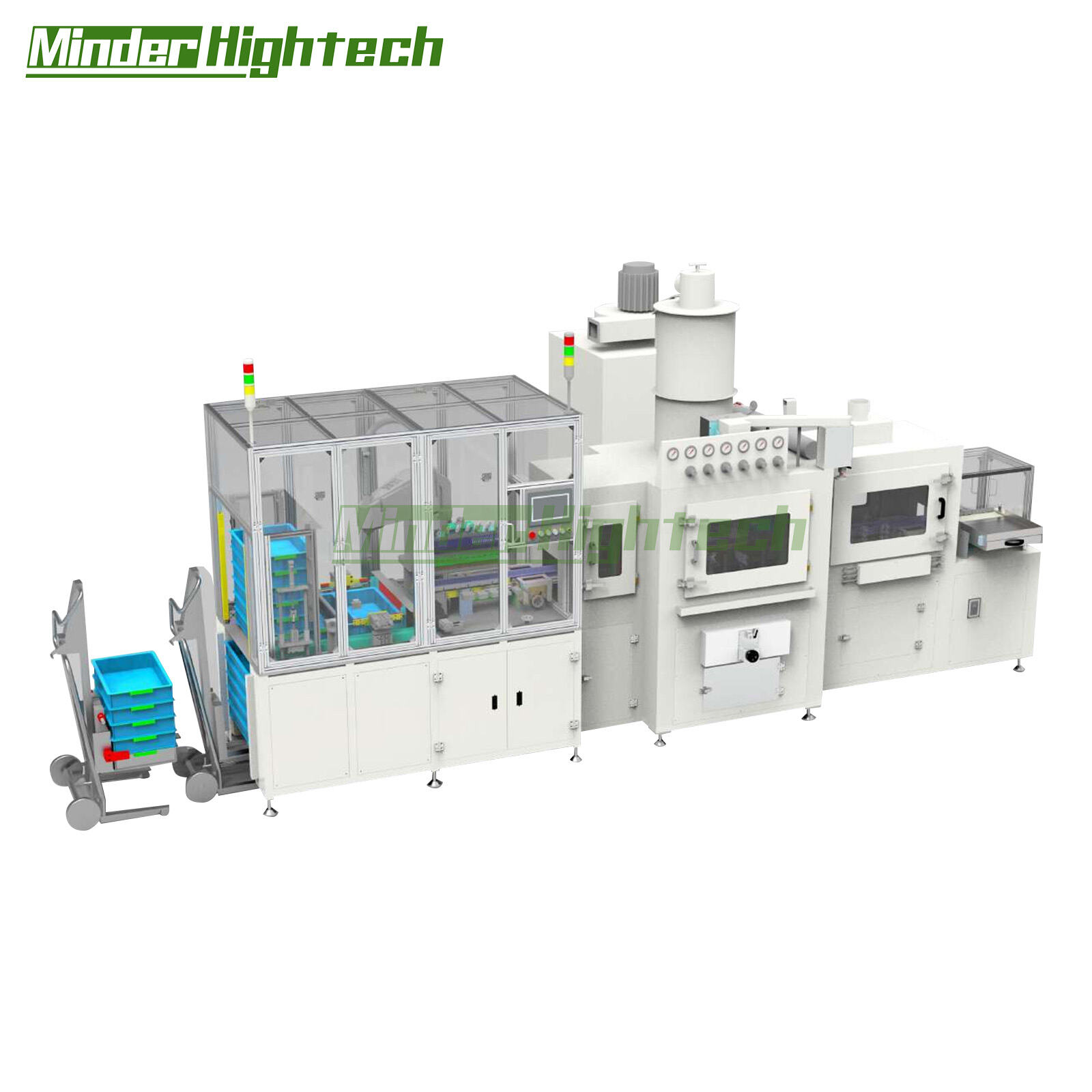 Fully Automatic Capacitor Sandblasting Machine
