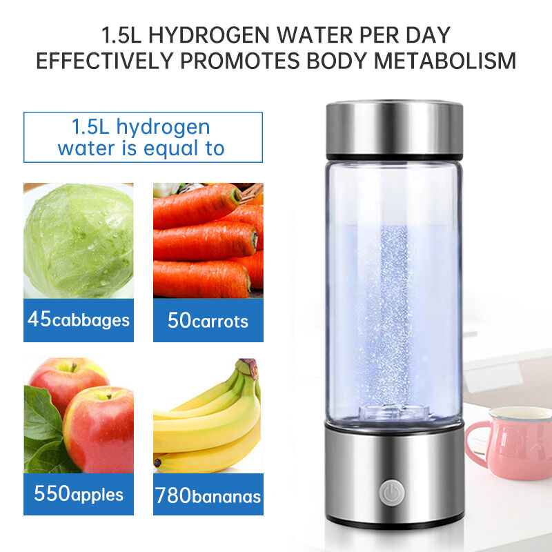 Pourquoi notre bouteille à eau hydrogénée est-elle classée au premier rang en matière de qualité à haute concentration ?