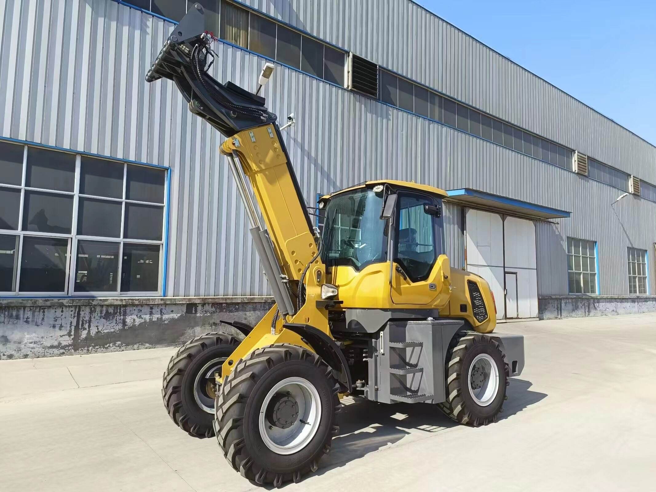 Logway Cargador de Brazo Telescópico - Potencia y Alcance Extendido Combinados