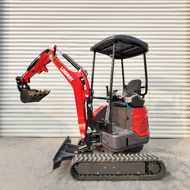Is een graafmachine van 2 ton ideaal voor smalle werkruimtes?