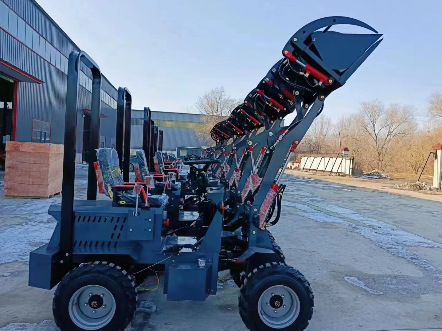 Logway Mini Electric Loader: Компактна потужність із урахуванням екології