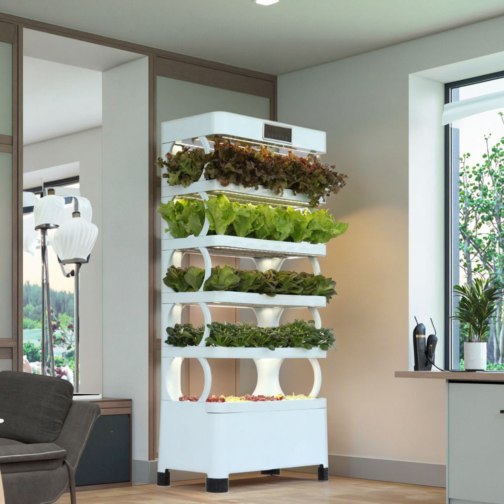 Space Optimization and Vertical Growing Capabilities