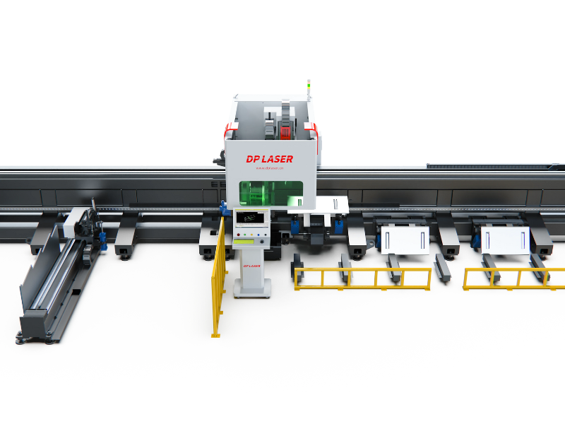 Model: Model: DP-L Series Heavy‑Duty Three‑Chuck Laser Tube Cutting Machine