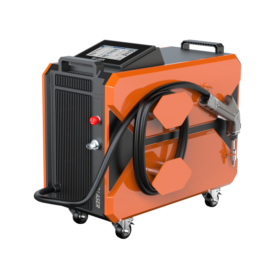 What are the best applications for a portable laser welder in construction?