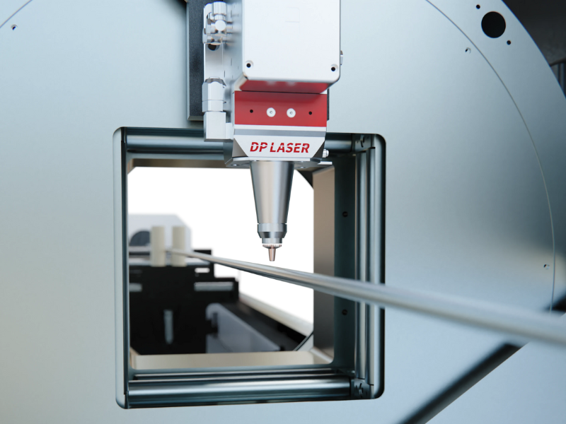 DP LASER E Series Three-chuck Horizontal Fiber Laser Tube Cutting Machine