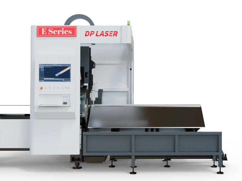 DP LASER E Series Three-chuck Horizontal Fiber Laser Tube Cutting Machine