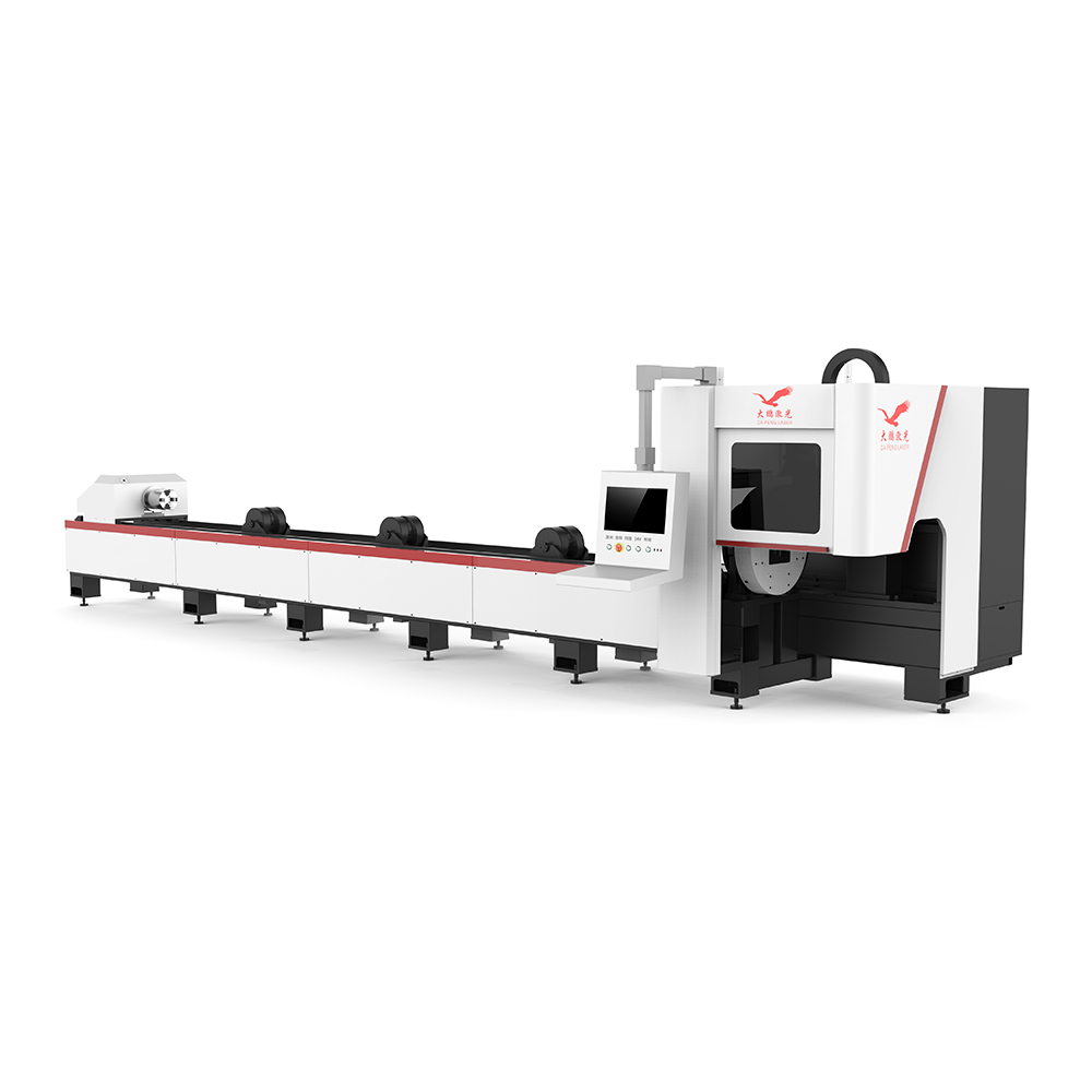 T Series Professional Pipe Fiber Laser Cutting Machine le Córas Tacaíochta Leantóra