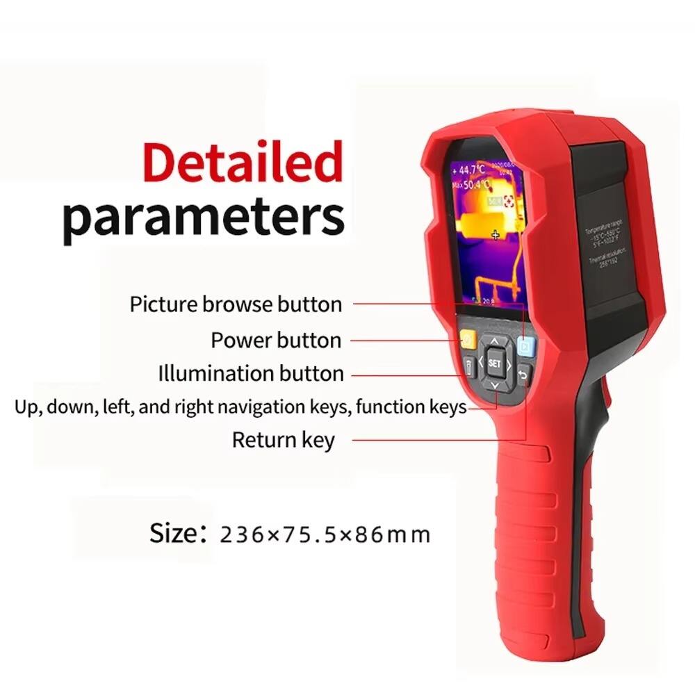 Handheld thermal imaging