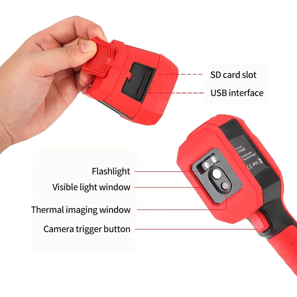 Handheld thermal imaging