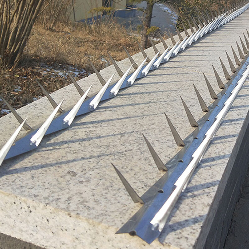 Residential anti climb wall spikes for burglars from climbing