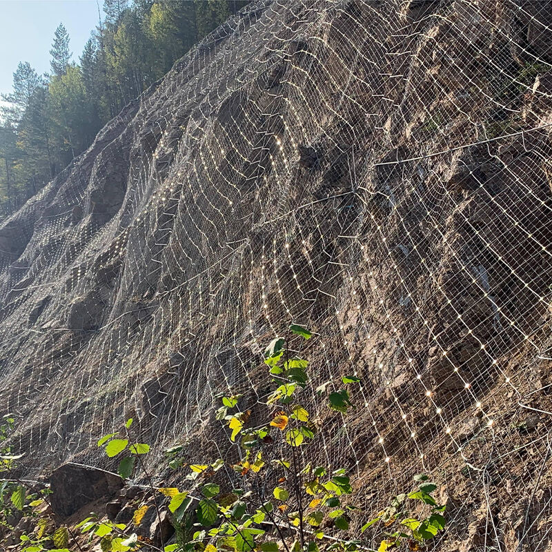 rock fall mesh for debris fall