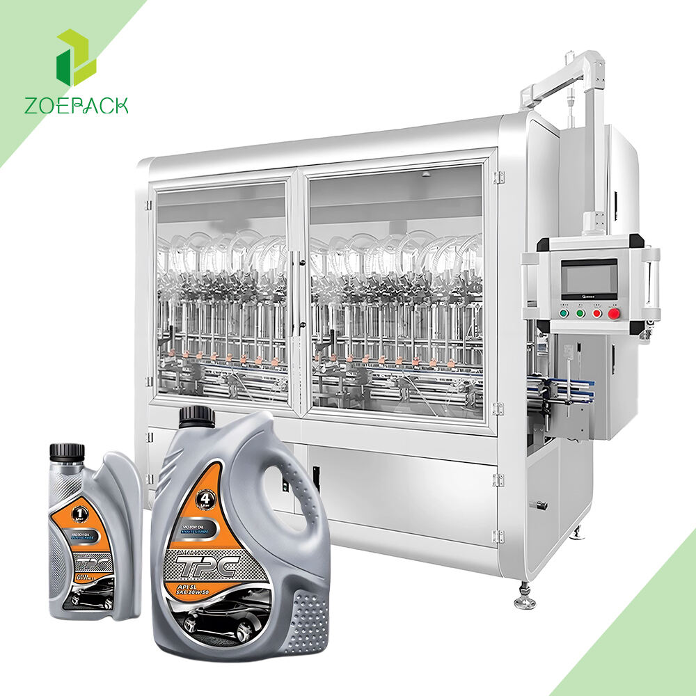 Hgih Quality Automatic Liquid Filling Machine Lubricating Oil Filling Manufacturer