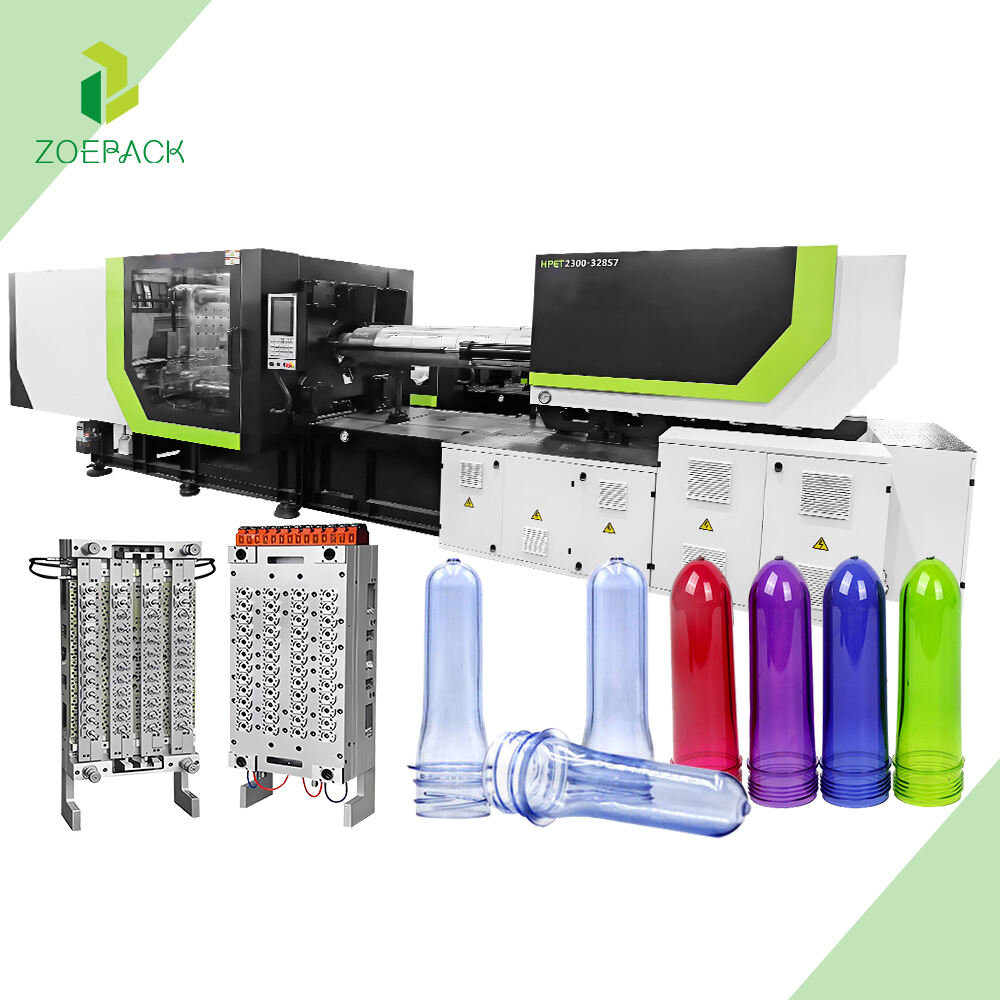 High Speed Precision PET Pesticide Bottle Preform Injection Molding Machines for Agricultural Bottles