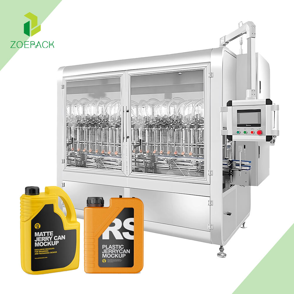 China Factory New Product Automatic Filling Machine Liquid Lubricant Oil Filling Machinery