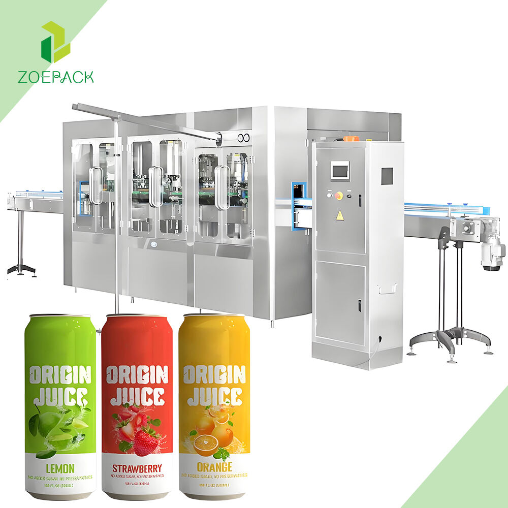 Semi Automatic Stainless Steel Beverage Juice Packing Machine Soda Maker Machine Can Fill Machine