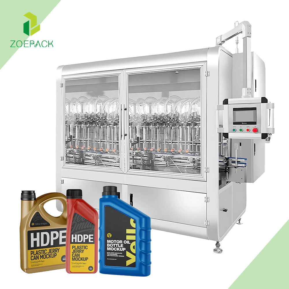 Automatic 1L 2L 4L 5L Packing and Filling Machine Lubricating Oil Filling Machine