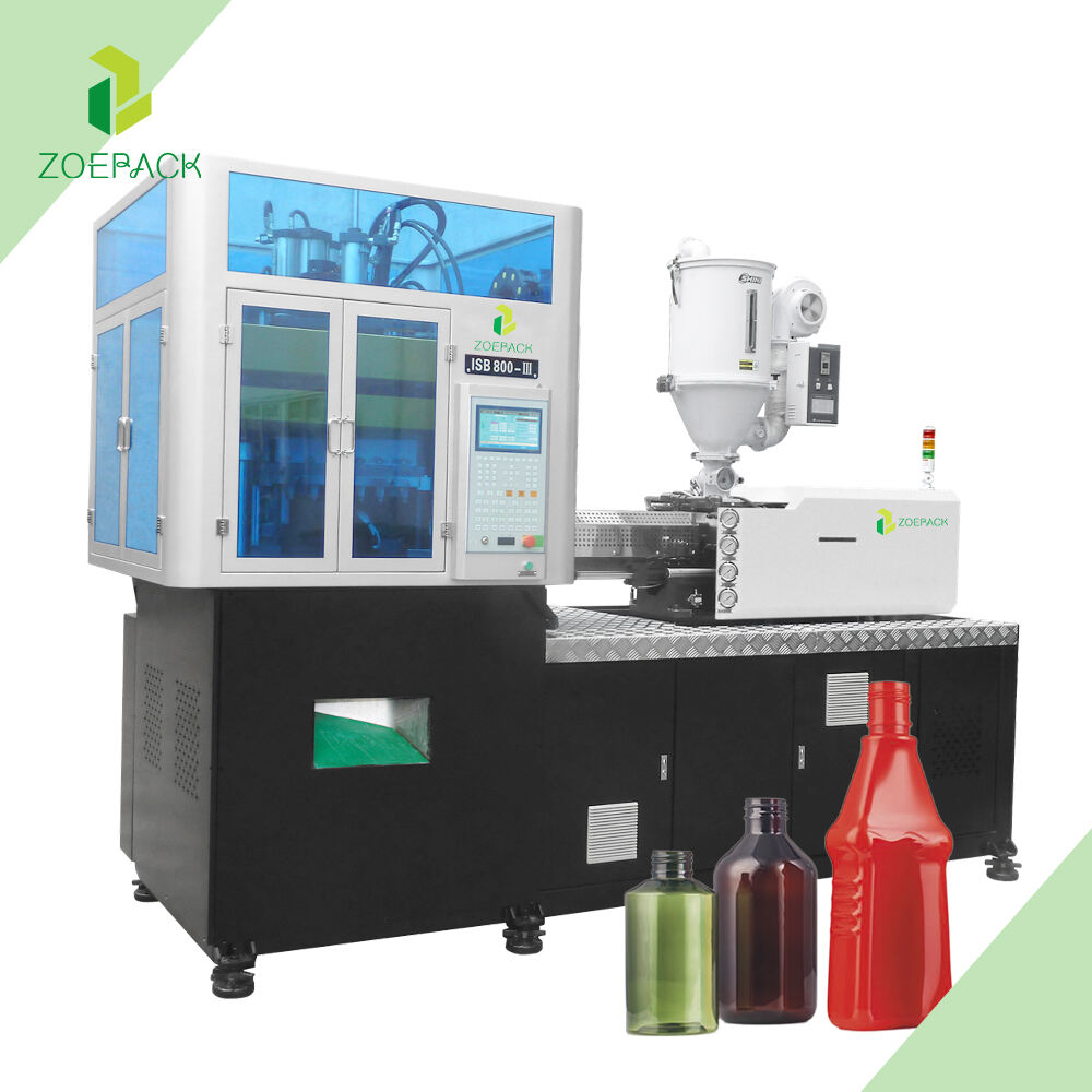 High Output PET Cosmetic Bottle ISBM Injection Stretch Blow Molding Machine