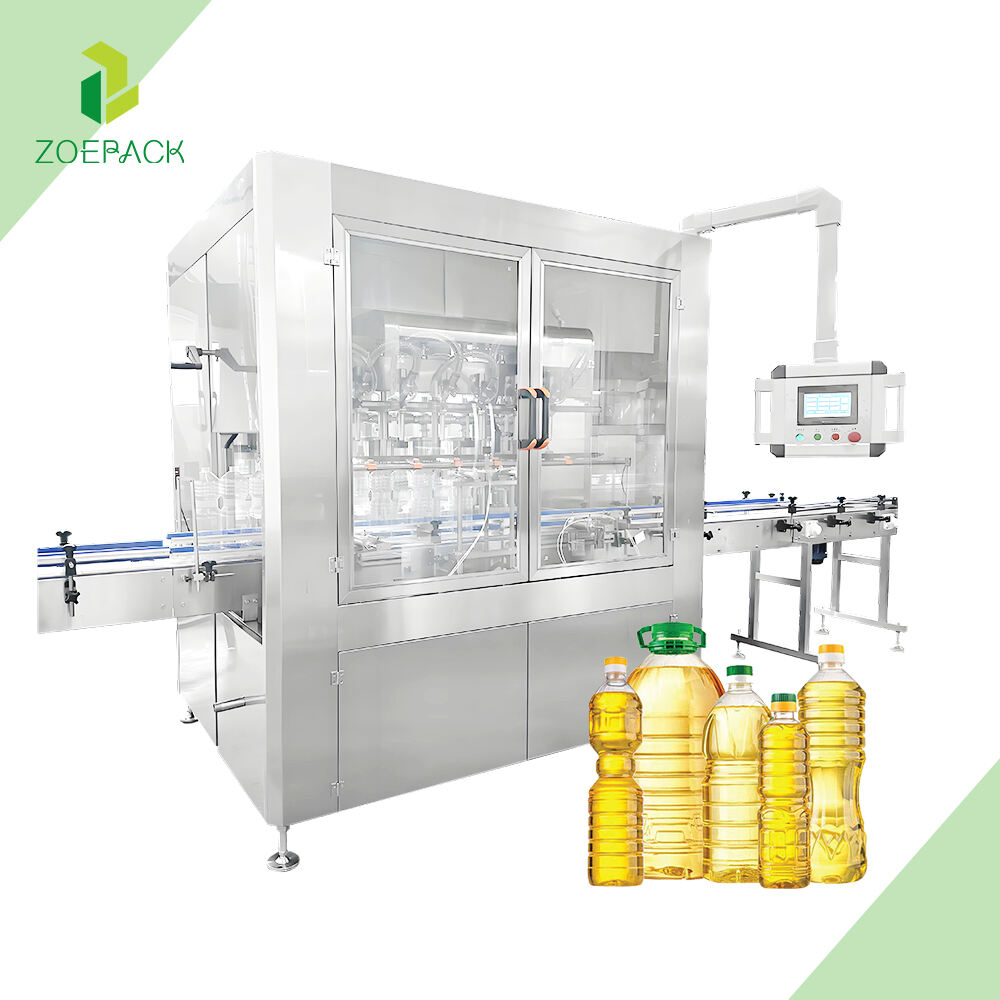 Factory Price Cooking Oil Filling Production Line Edible Olive Filling Machine