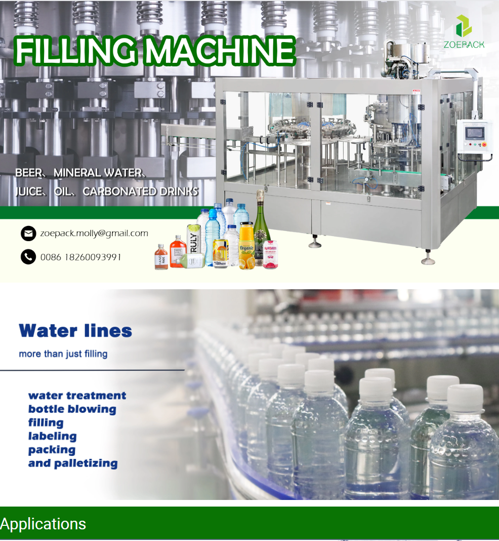 Màquina automàtica d'ompliment d'aigua de 500 ml Màquina d'ompliment d'aigua de 60 bpm Màquina d'ompliment d'aigua 3 en 1 Fàbrica de màquines d'embotellament d'aigua