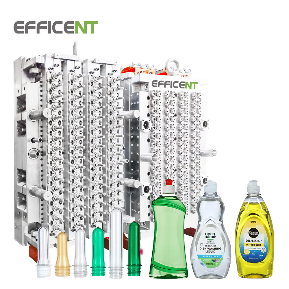 PET Preform Mold 24 32 48 Cavity Plastic Injection Preform Molds Household Produts PET Bottles Mould