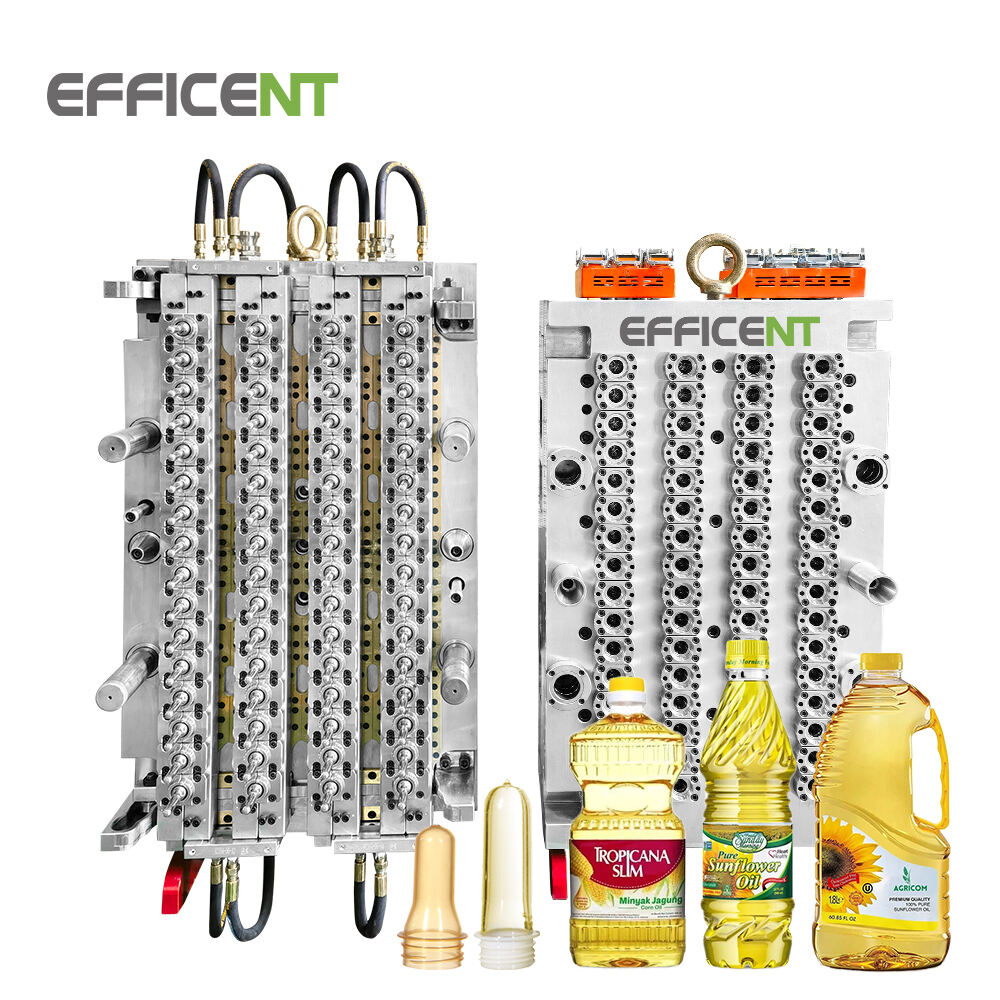 High Quality PET Plastic Edible Oil Bottle Preform Injection Mould PET Preform Mould Manufacturing