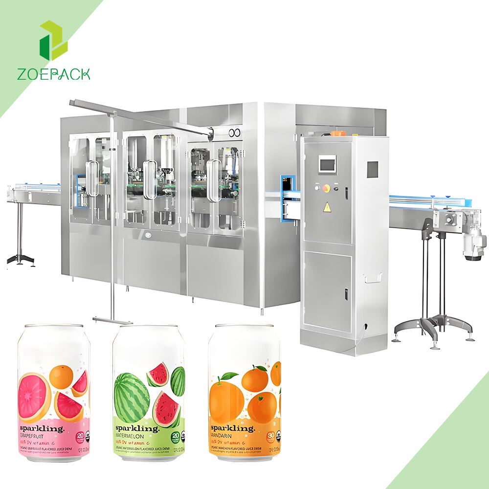 Aluminum Can Filling Machine Fully Automatic Tin Can Sealing Machine