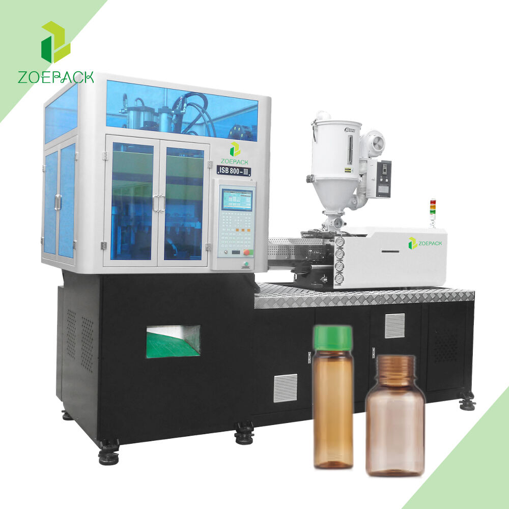 Automatic PET Blow Moulding Machine PET Lotion Bottle Cosmetic Bottle Injection Stretch Blow Moulding Machine