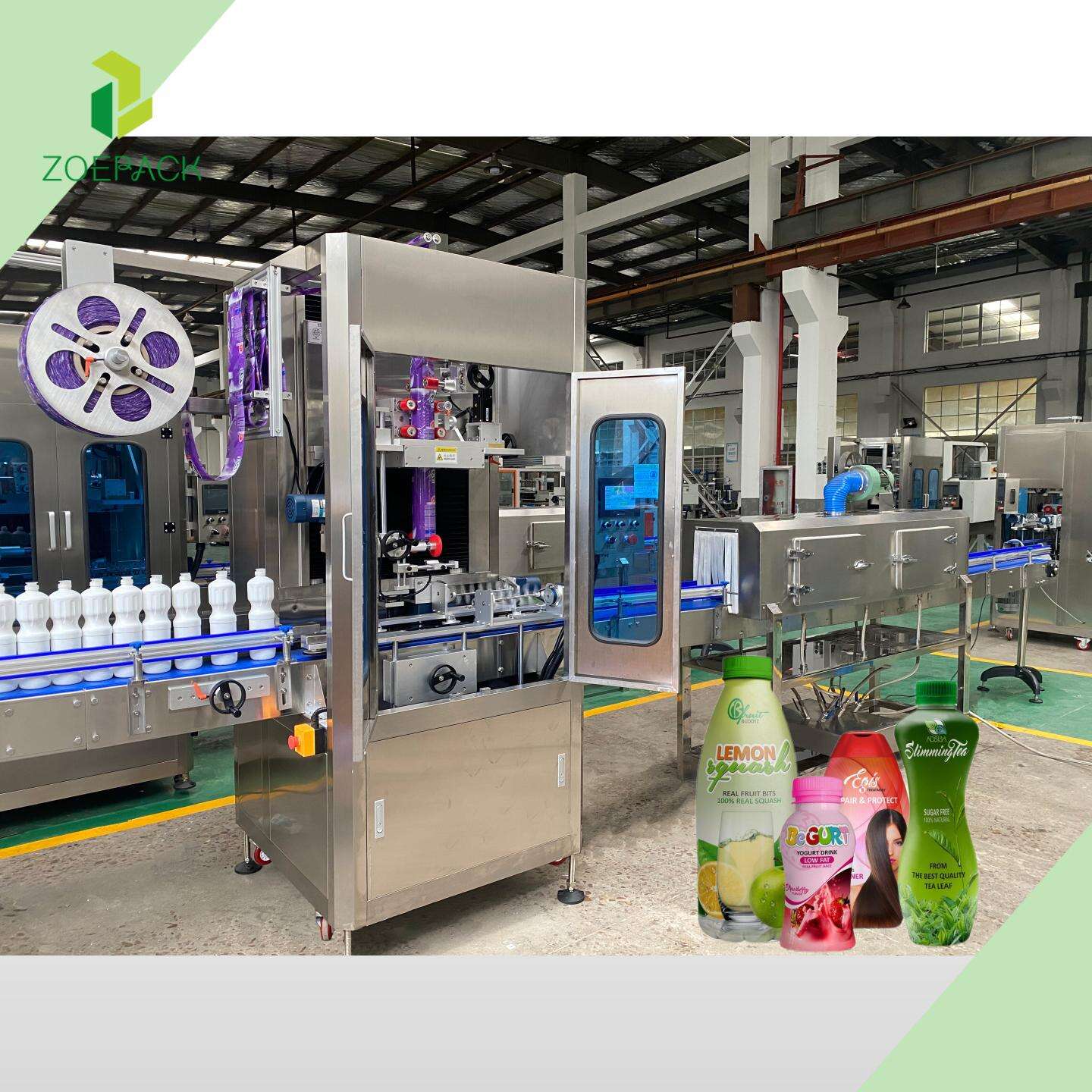 Automatic 3 in 1 Milk Juice Beverage Soda Water Ανθρακούχο ποτό για Drink Milk and Juice Filling Line Production