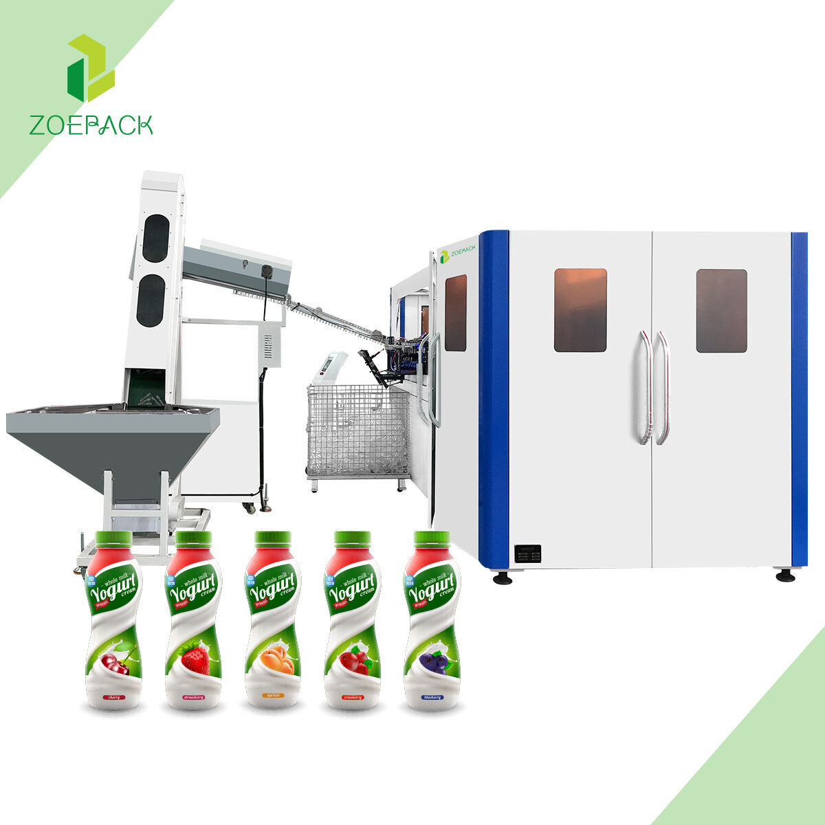 Automatikong 330ml Plastik na PET Inumin Juice Bottle Plastik na Bottle Blow Molding Machine
