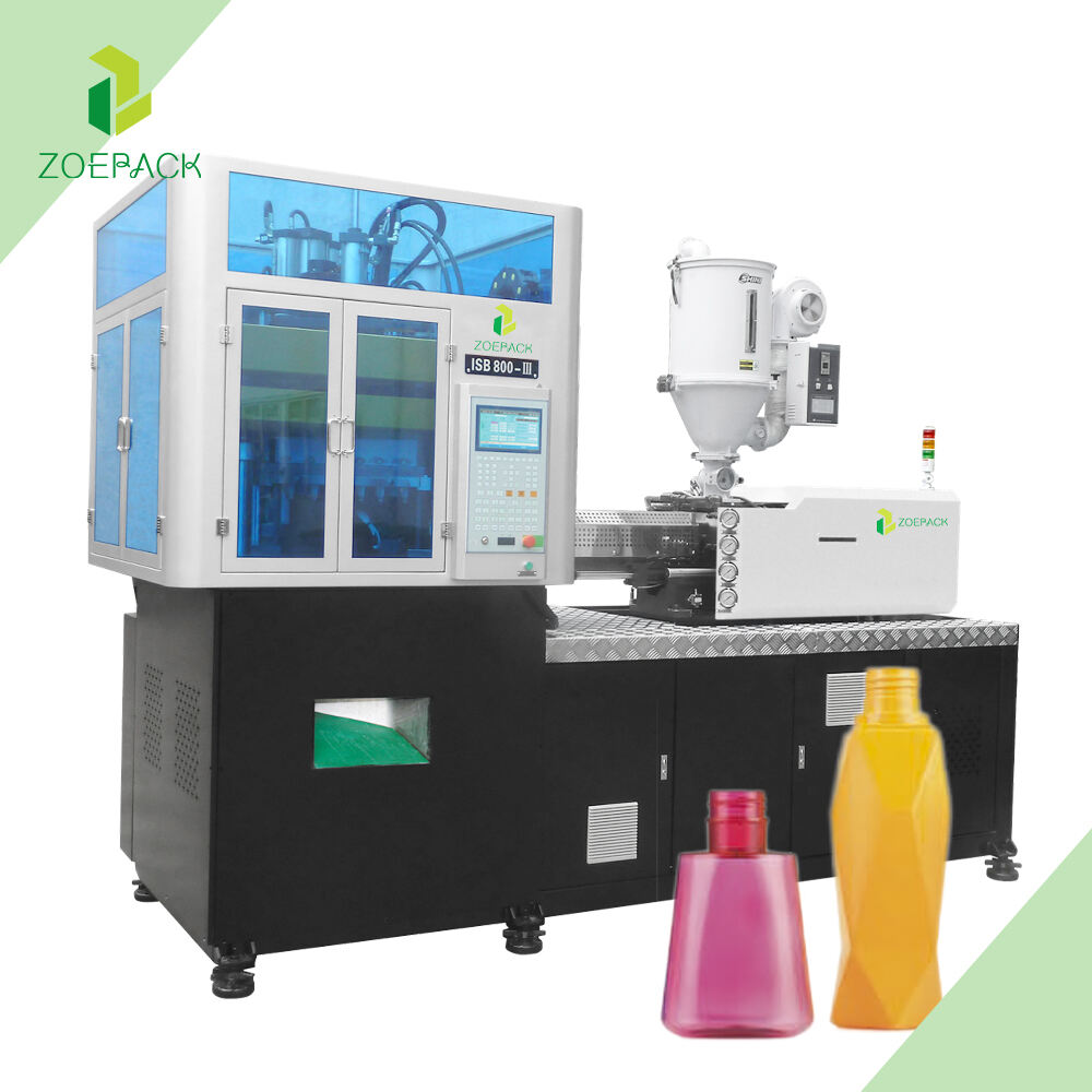 Automatic Single Stage Injection Stretch Blow Molding Machine for Cosmetic Packaging Bottle