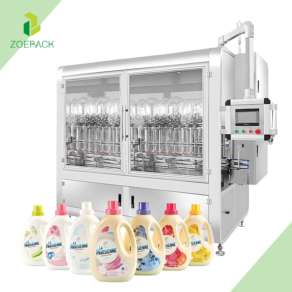 Factory Sale Dishwash Laundry Detergent Liquid Filling Packing Machine