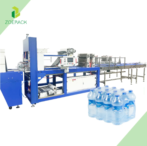 Automatic Plastic Bottle Shrink Sleeve Wrap for Water Bottles Cans