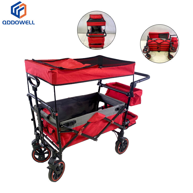 Dosel para jardín, carrito plegable compacto para uso al aire libre y utilidades