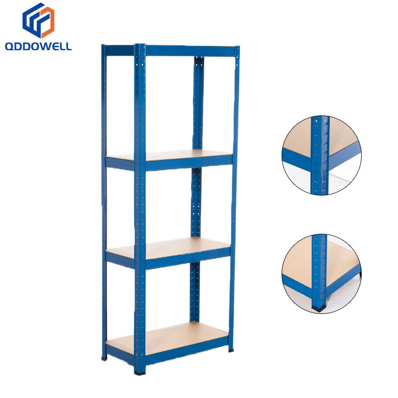 Metal shelf 5 Tier Multipurpose Shelf Display Rack 175kgs loading shelving storage boltless Rack