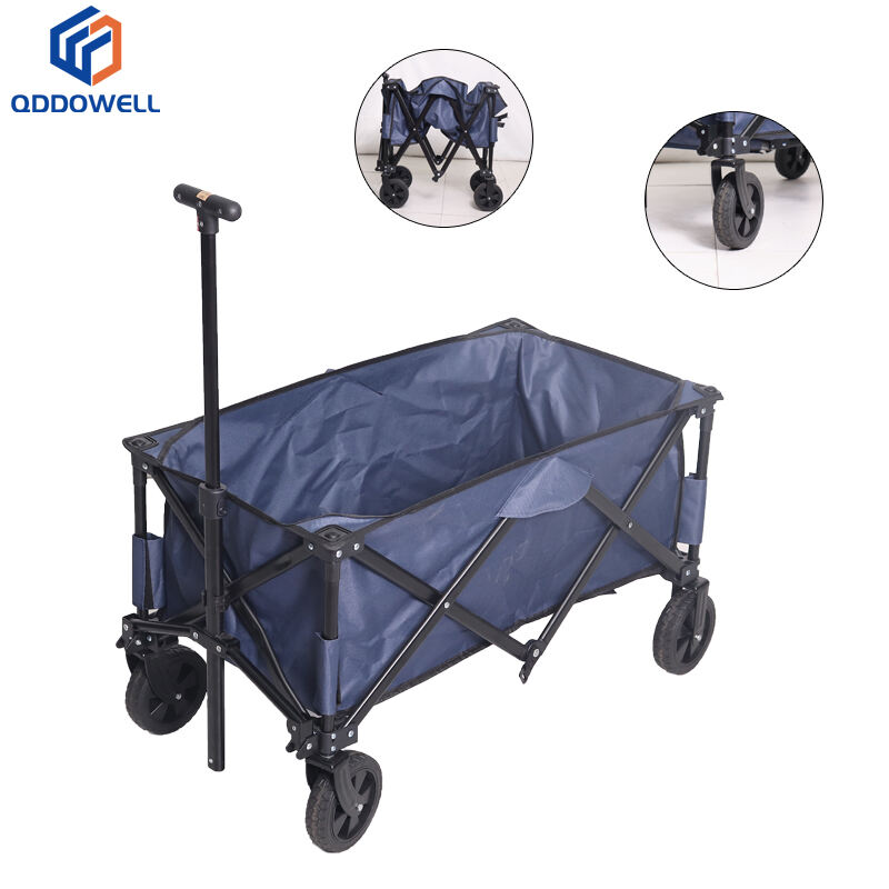 Lightweight Camping Picnic Foldable Heavy Duty Utility Wagon Cart