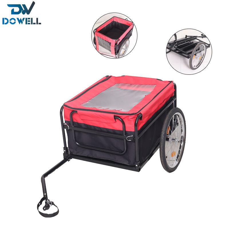 Bike Cargo Trailer Large Cargo Carrier For Kids or Animals