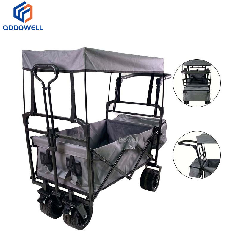 Dosel plegable, carrito de jardín plegable para uso al aire libre, camping