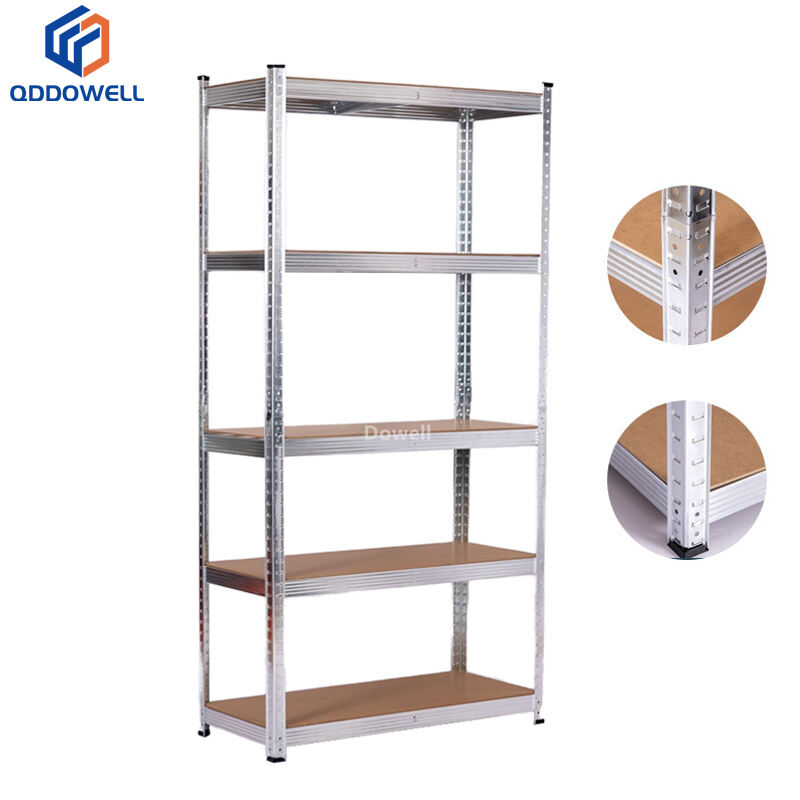 Heavy Duty metal storage rack boltless galvanized shelving unit