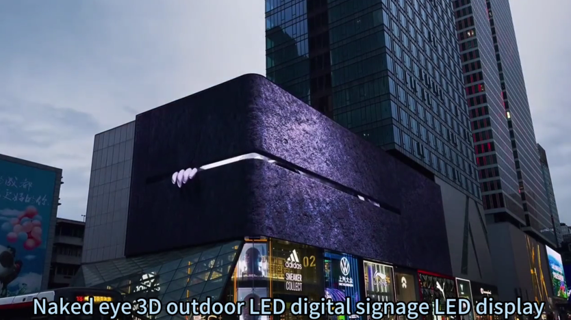 LED-Display für Nacktaugen-3D im Freien