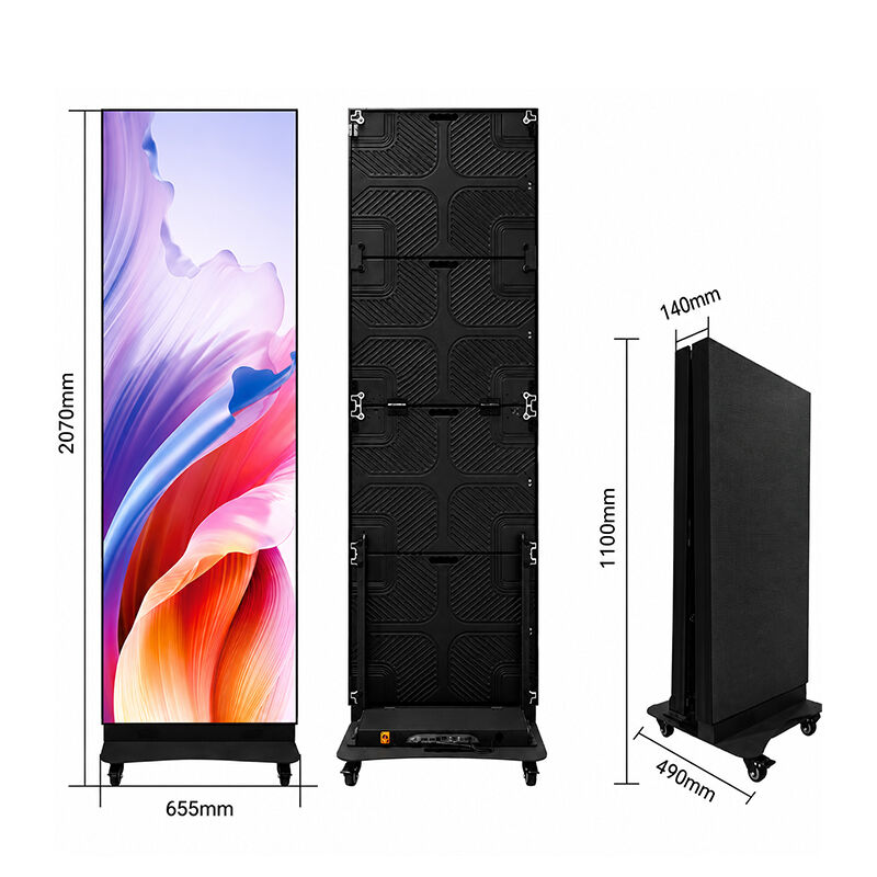 Foldable LED Poster