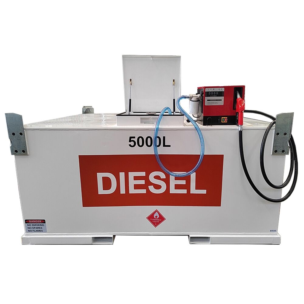 Diesel fuel cube tank with pump kit ship to Australia