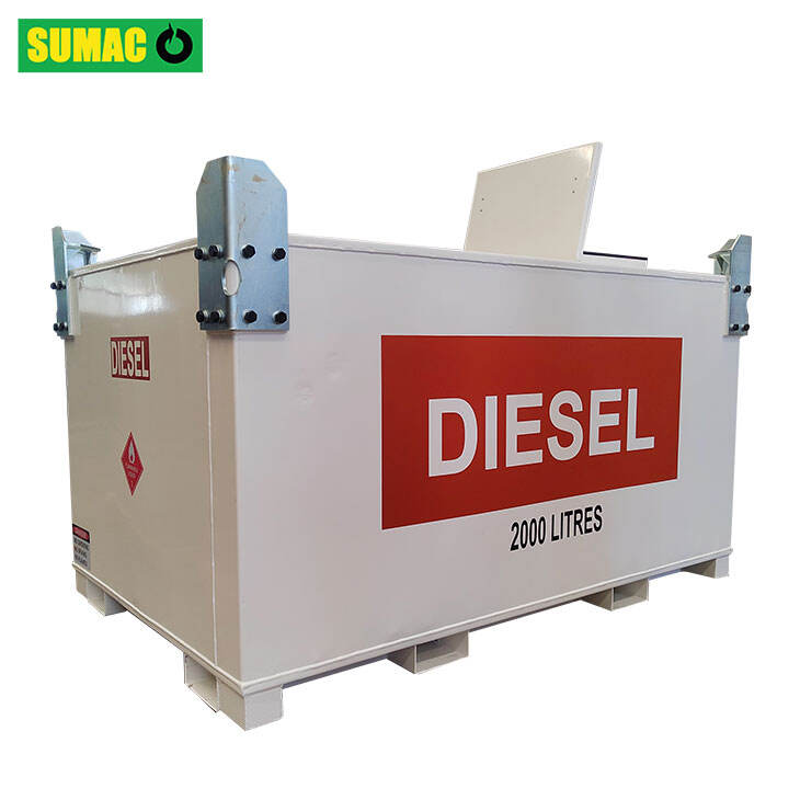 Self bunded diesel fuel tank