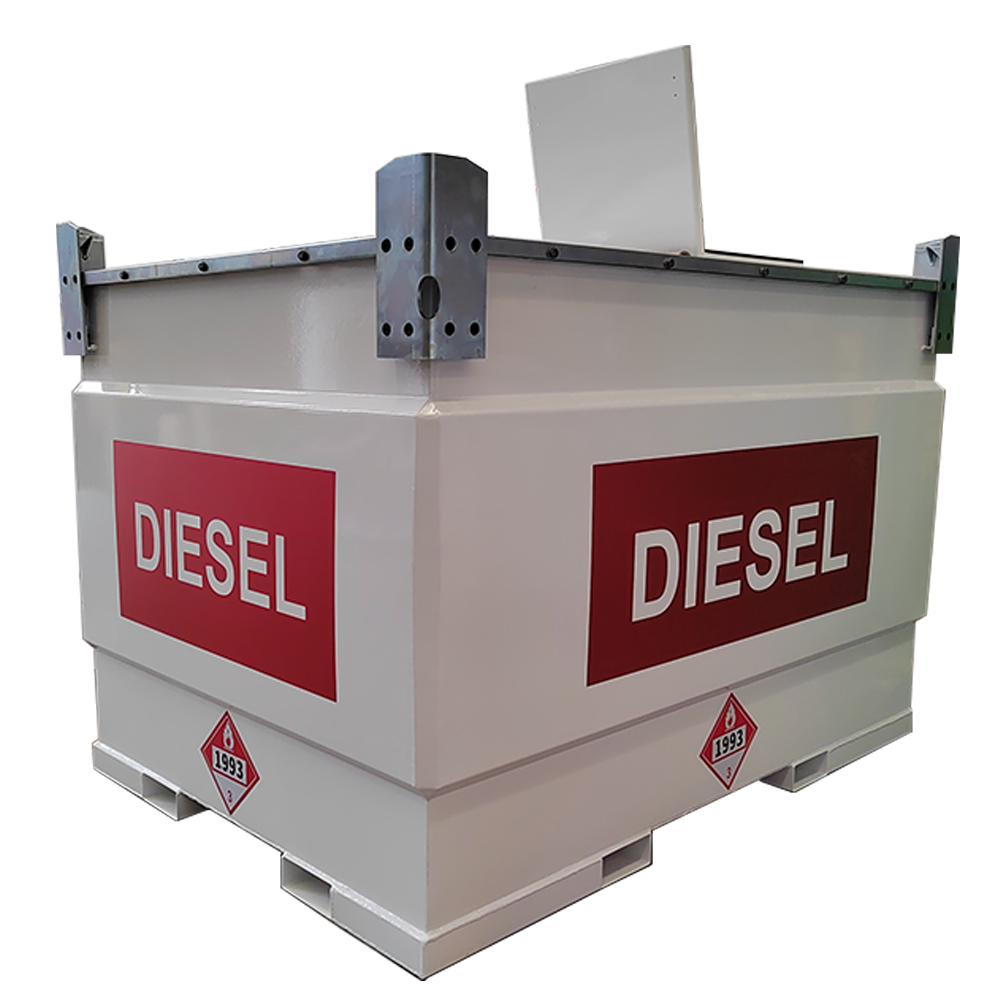 Metal steel fuel cube tank diesel gasoline