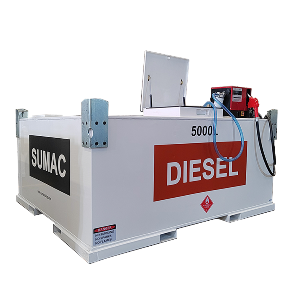 Mobile fuel cube diesel gasoline ibc tank hot sale for America