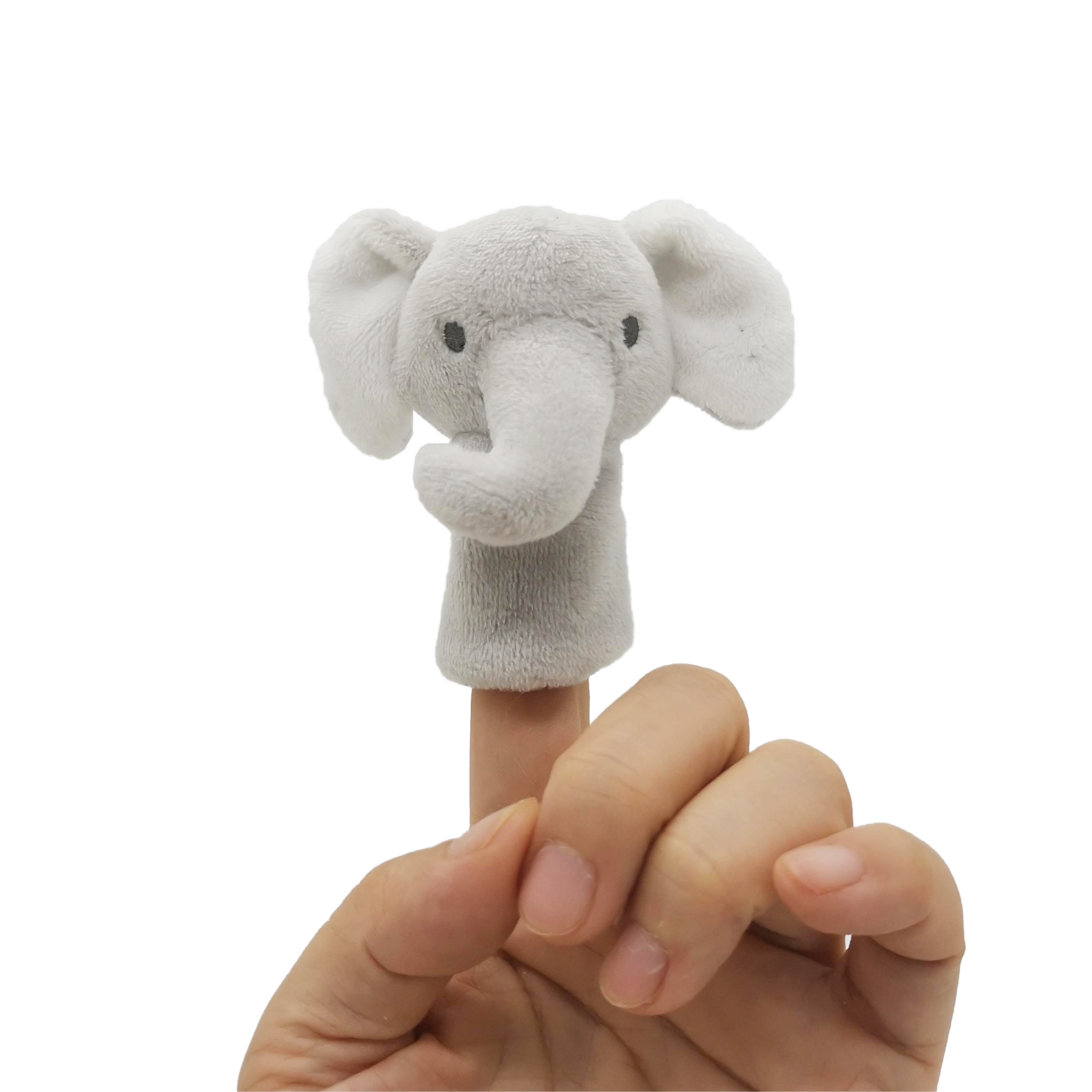 Elephant Hand Puppet Finger Puppet