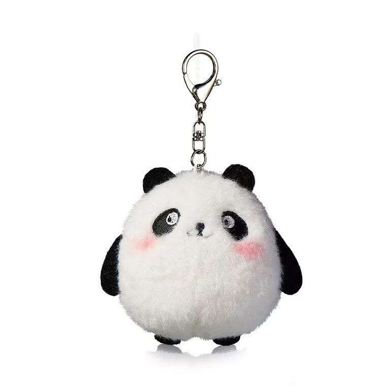 Cheap Custom Soft Stuffed Furry Animal Doll Plush Keychains