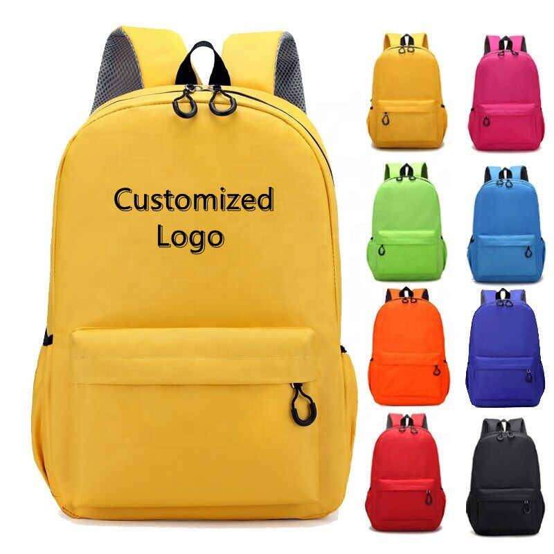 Custom Children Primary School Bags Teenagers Backpacks Multifunctional Factory Waterproof