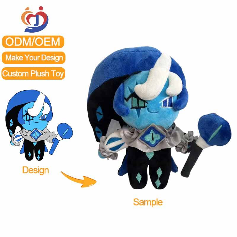 Pluszowa lalka z anime na zamówienie z Twoim wzorem