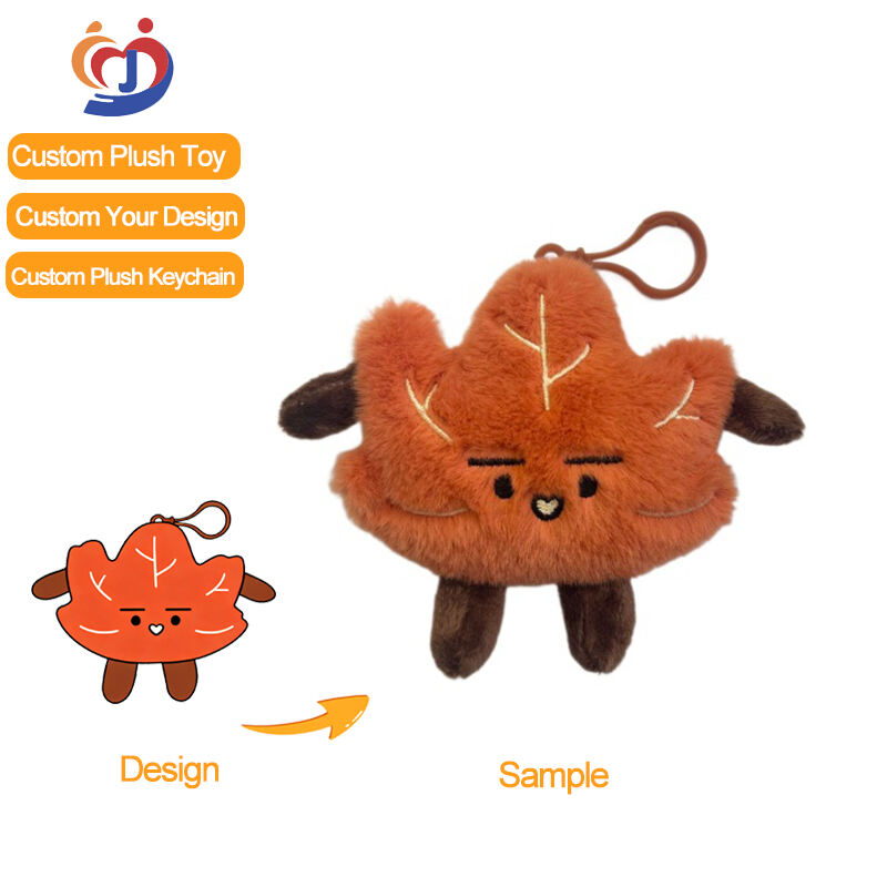 Custom Your Design High Quality Plush Keychain