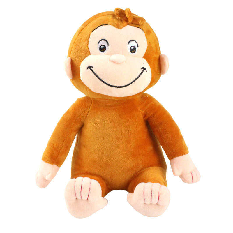 Factory Custom Stuffed Plush Toys Curious Monkey Stuffed Animal Birthday Gift Plush Doll Pillow For Best Child's Toys